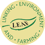 Linking Environment & Farming (LEAF) logo